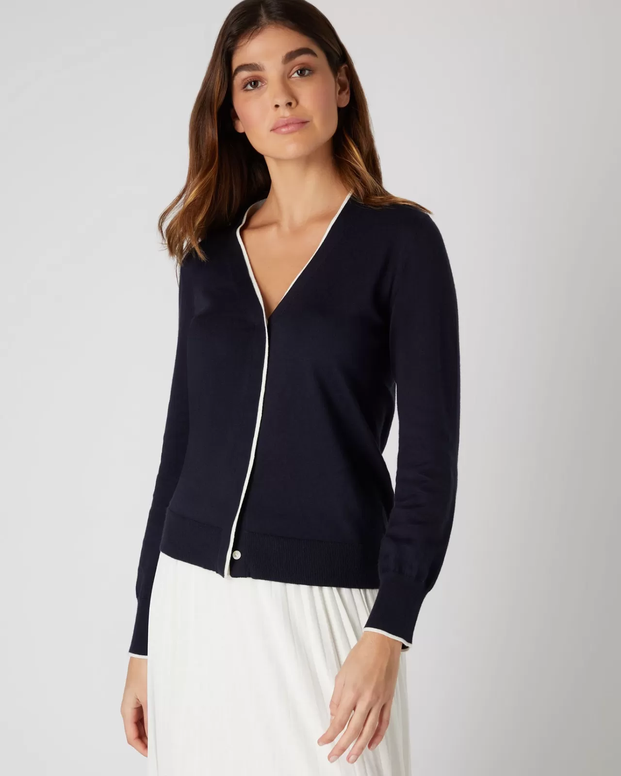 Women N.Peal Cardigans | Women'S Cotton Cashmere Cardigan