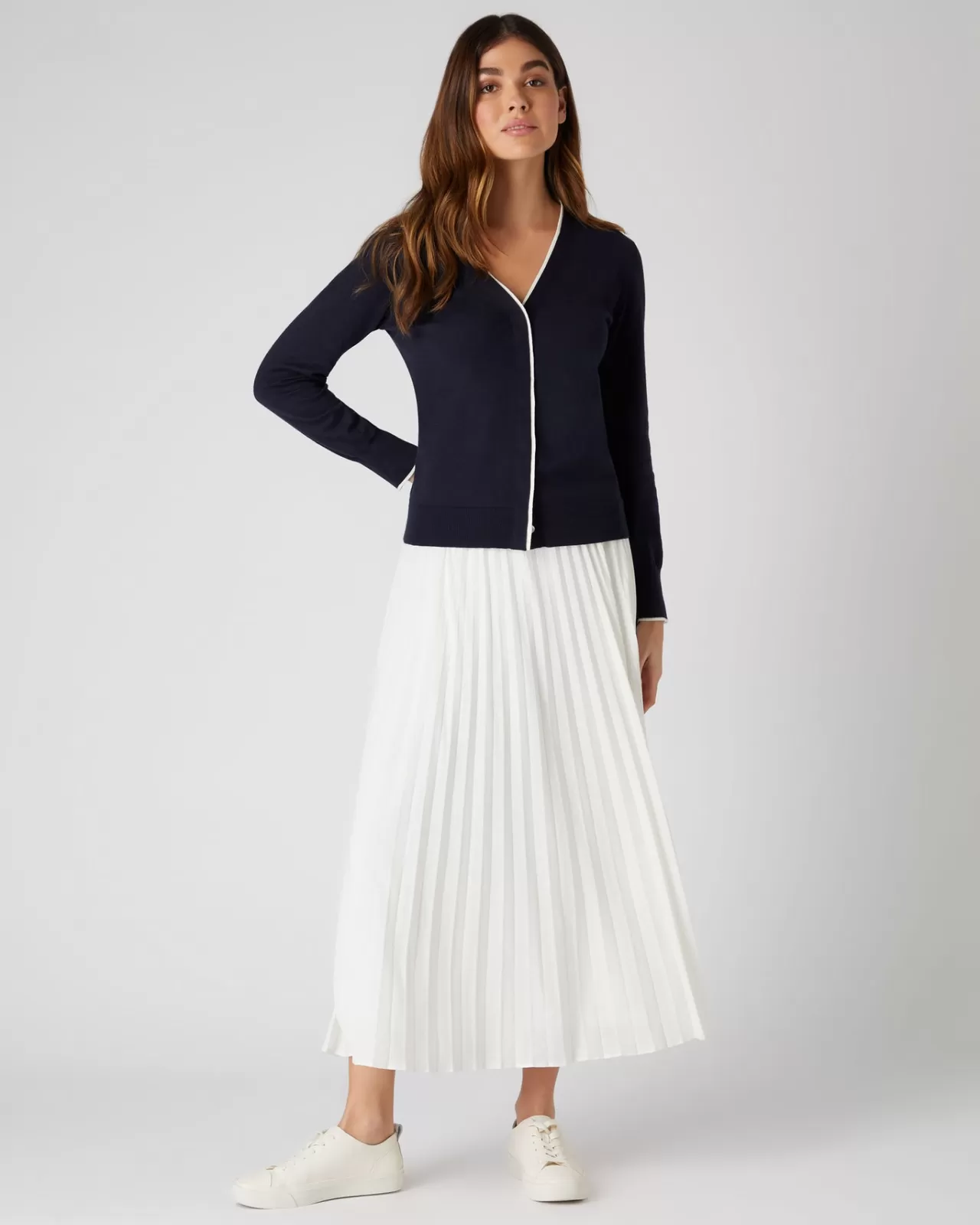 Women N.Peal Cardigans | Women'S Cotton Cashmere Cardigan