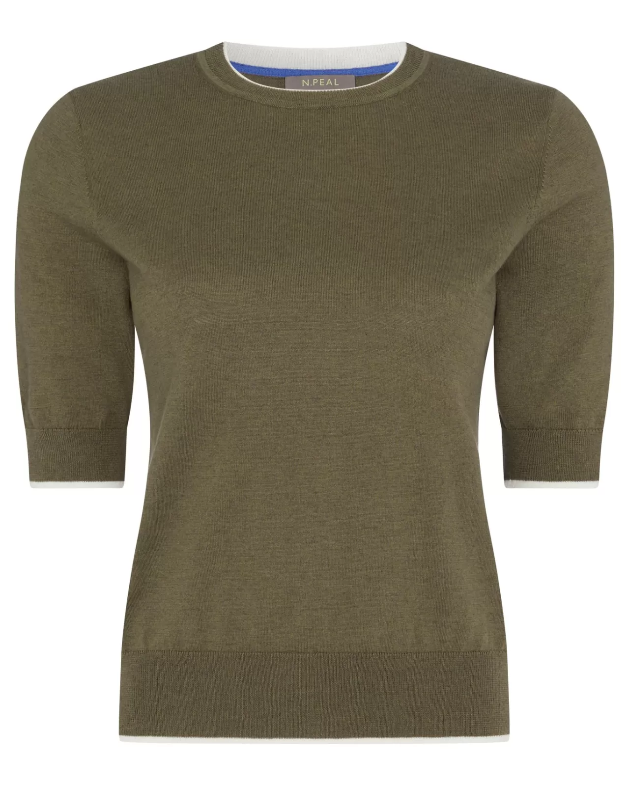 Women N.Peal Tops & T-Shirts | Women'S Cotton Cashmere T Shirt