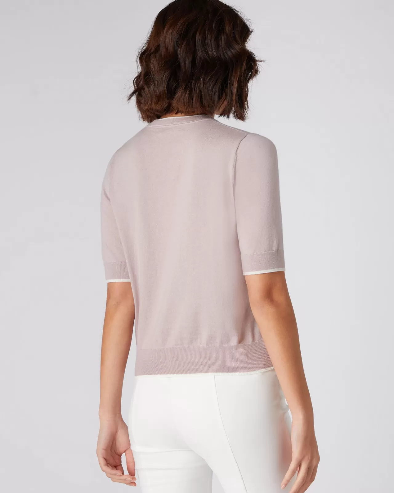 Women N.Peal Tops & T-Shirts | Women'S Cotton Cashmere T Shirt