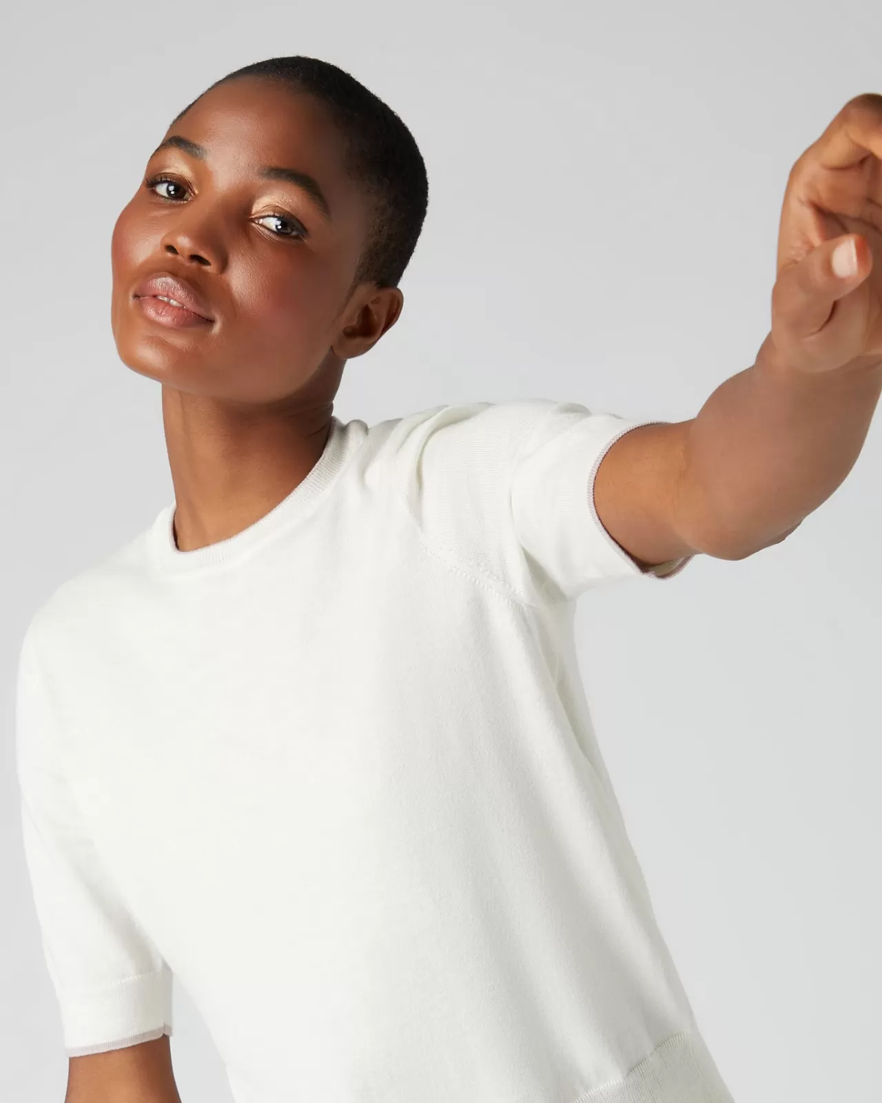 womens_cotton_cashmere_t_shirt_4-3.webp Women N.Peal Tops & T-Shirts | Women'S Cotton Cashmere T Shirt