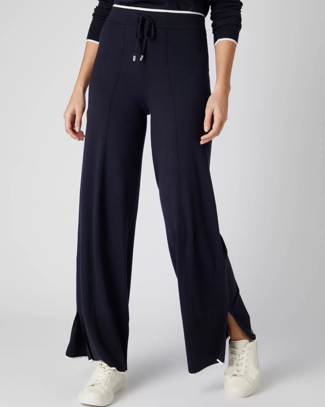 Women N.Peal Leggings & Trousers | Women'S Cotton Cashmere Trousers