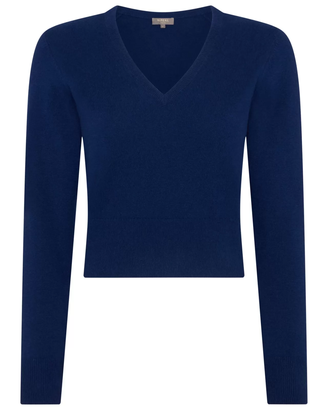 Women N.Peal V Necks | Women'S Crop V Neck Cashmere Jumper