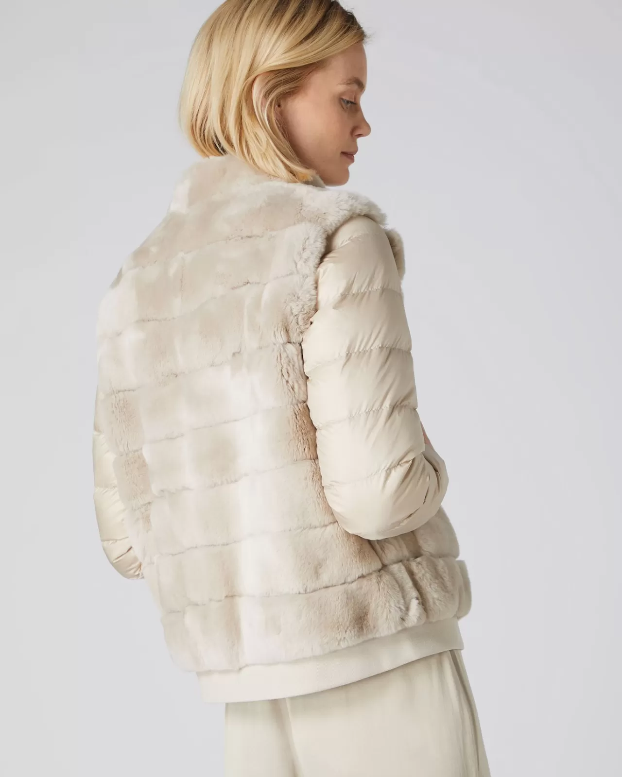 Women N.Peal Coats & Jackets | Women'S Detachable Sleeve Gilet