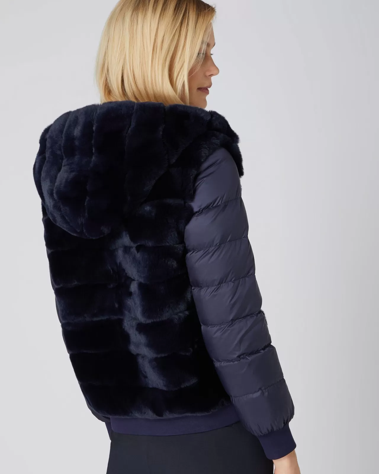 Women N.Peal Coats & Jackets | Women'S Detachable Sleeve Rex Jacket