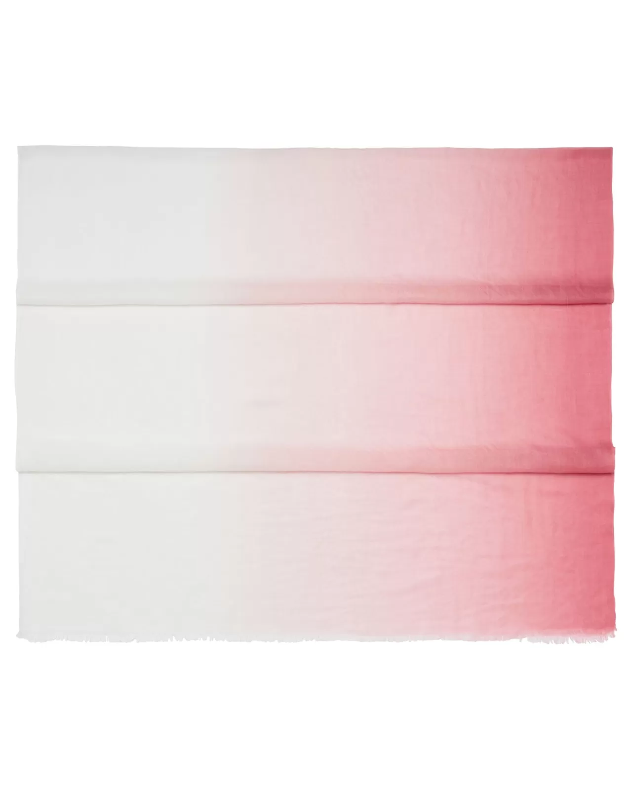 Women N.Peal Cashmere Scarves | Women'S Dip Dye Cashmere Scarf + Peony Pink