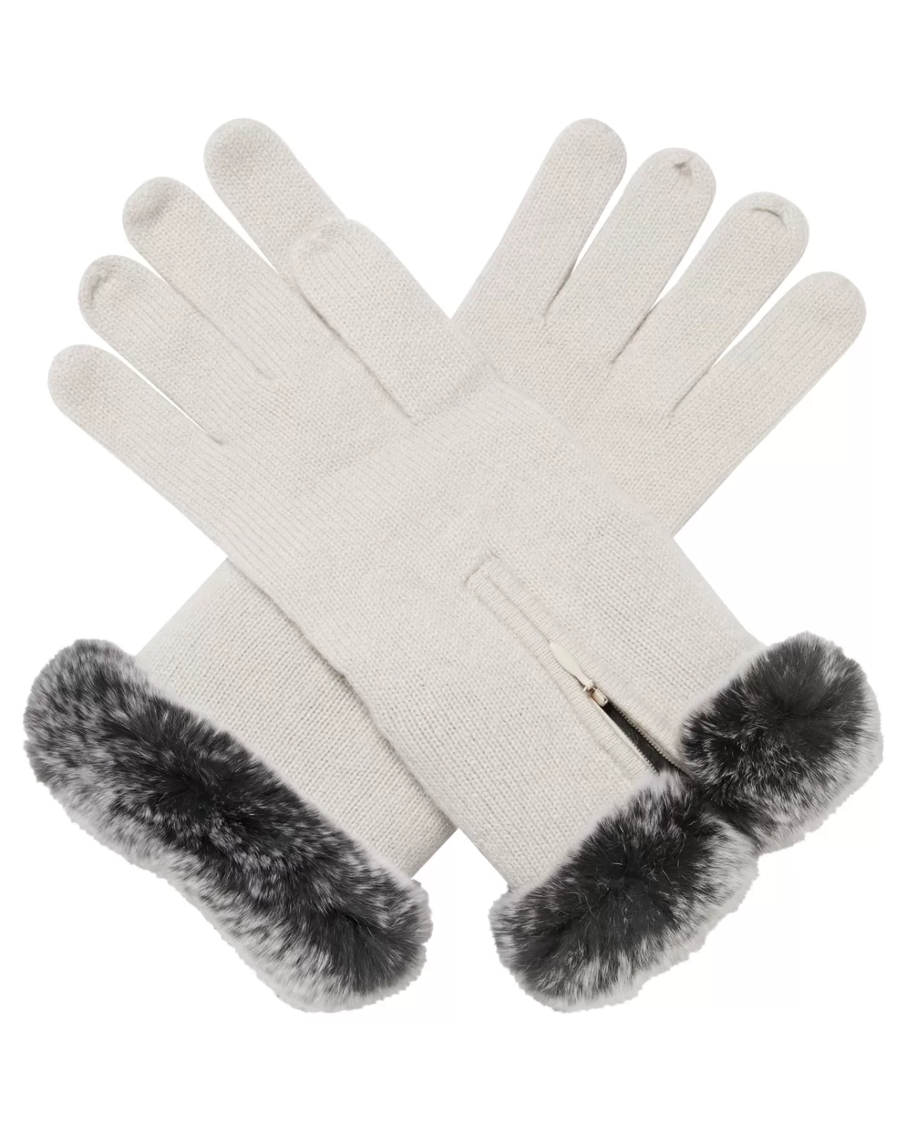 Women N.Peal Gloves | Women'S Fur And Cashmere Gloves