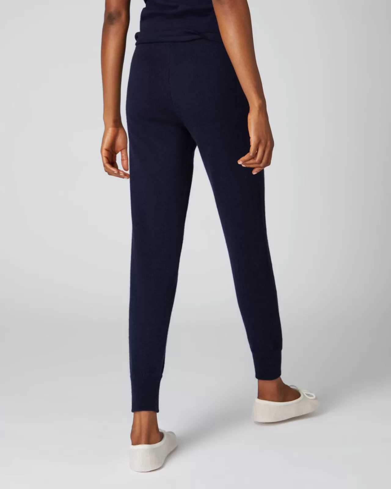 Women N.Peal Leggings & Trousers | Women'S Plain Cashmere Lounge Trousers