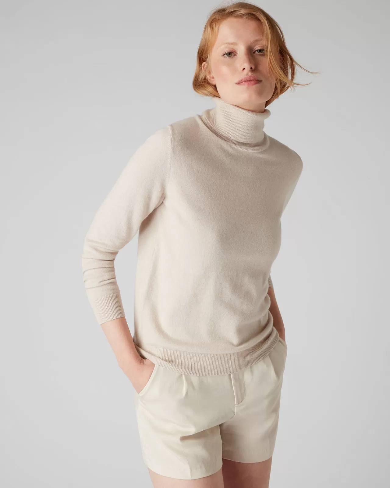 Women N.Peal Roll Necks | Women'S Polo Neck Cashmere Jumper