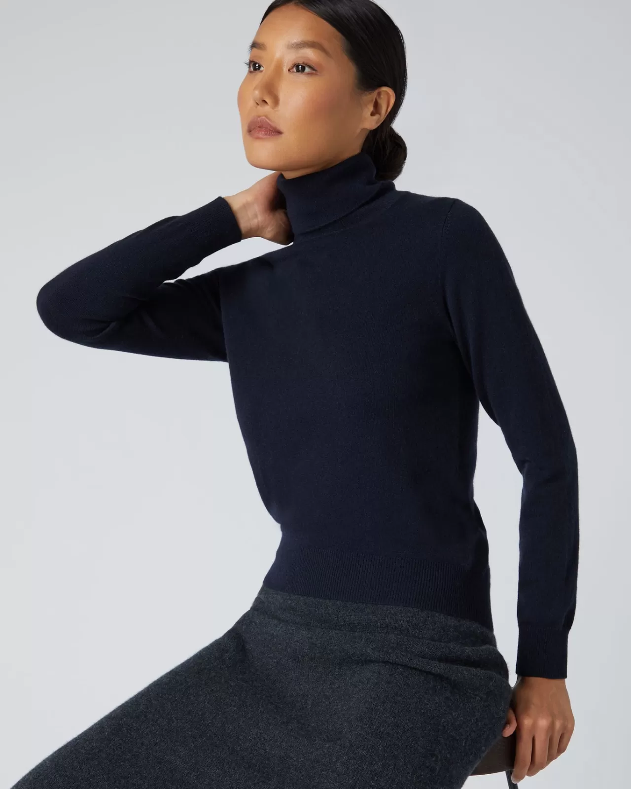 Women N.Peal Roll Necks | Women'S Polo Neck Cashmere Jumper