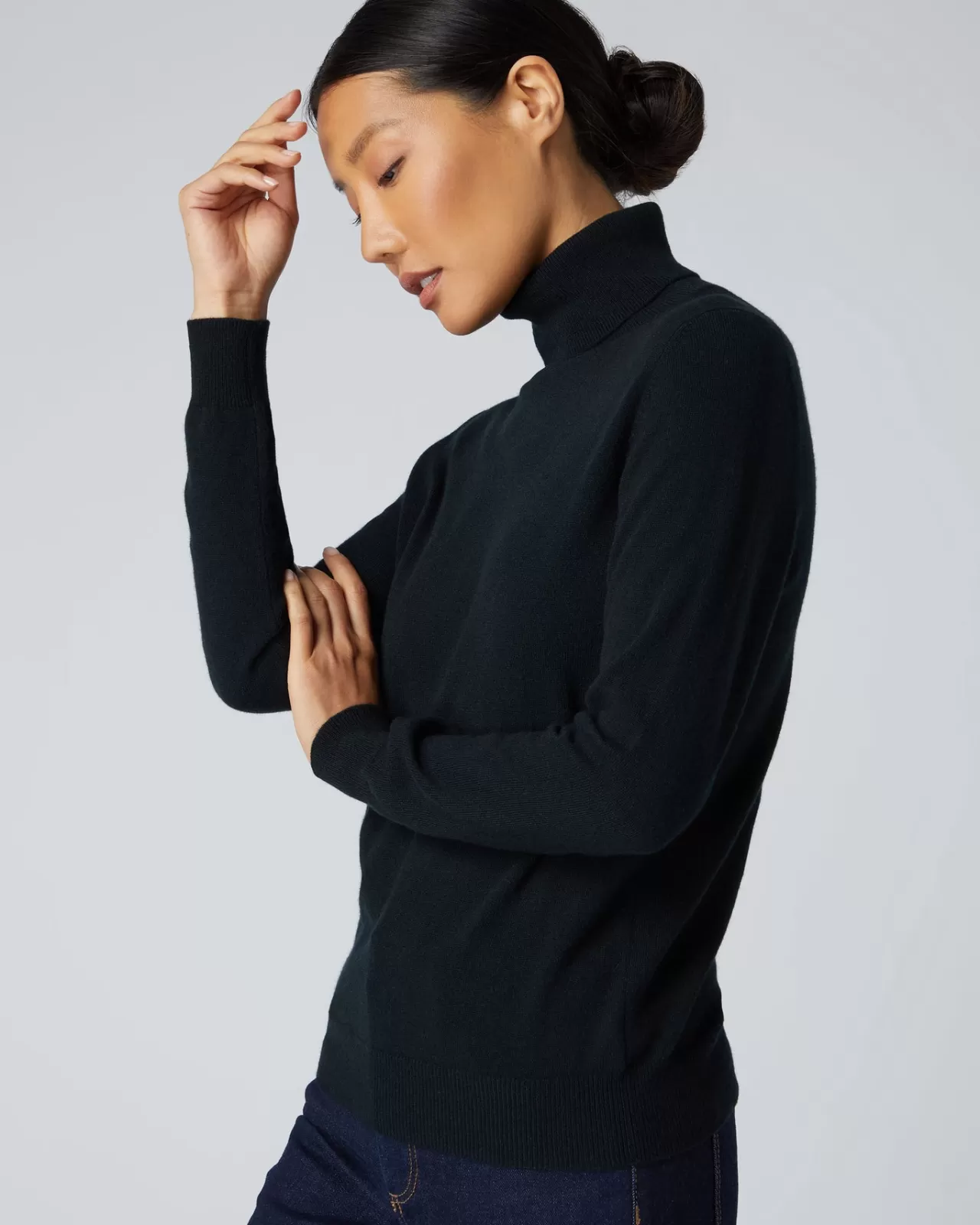 Women N.Peal Roll Necks | Women'S Polo Neck Cashmere Jumper