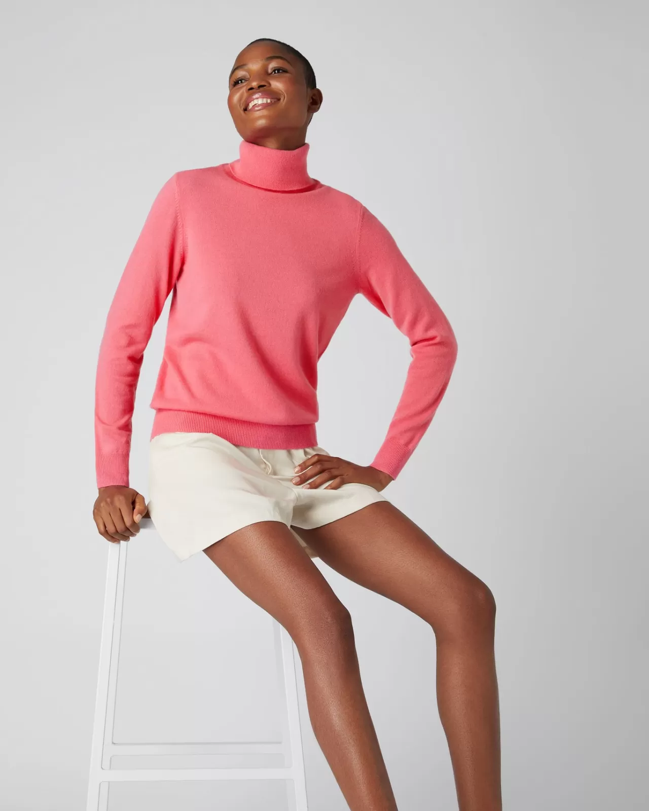 womens_polo_neck_cashmere_jumper_2.webp Women N.Peal Roll Necks | Women'S Polo Neck Cashmere Jumper