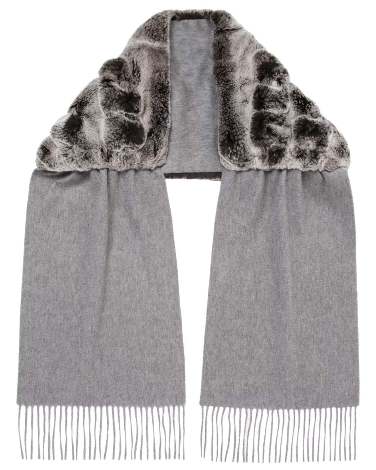 Women N.Peal Cashmere Scarves | Women'S Rabbit Fur Scarf