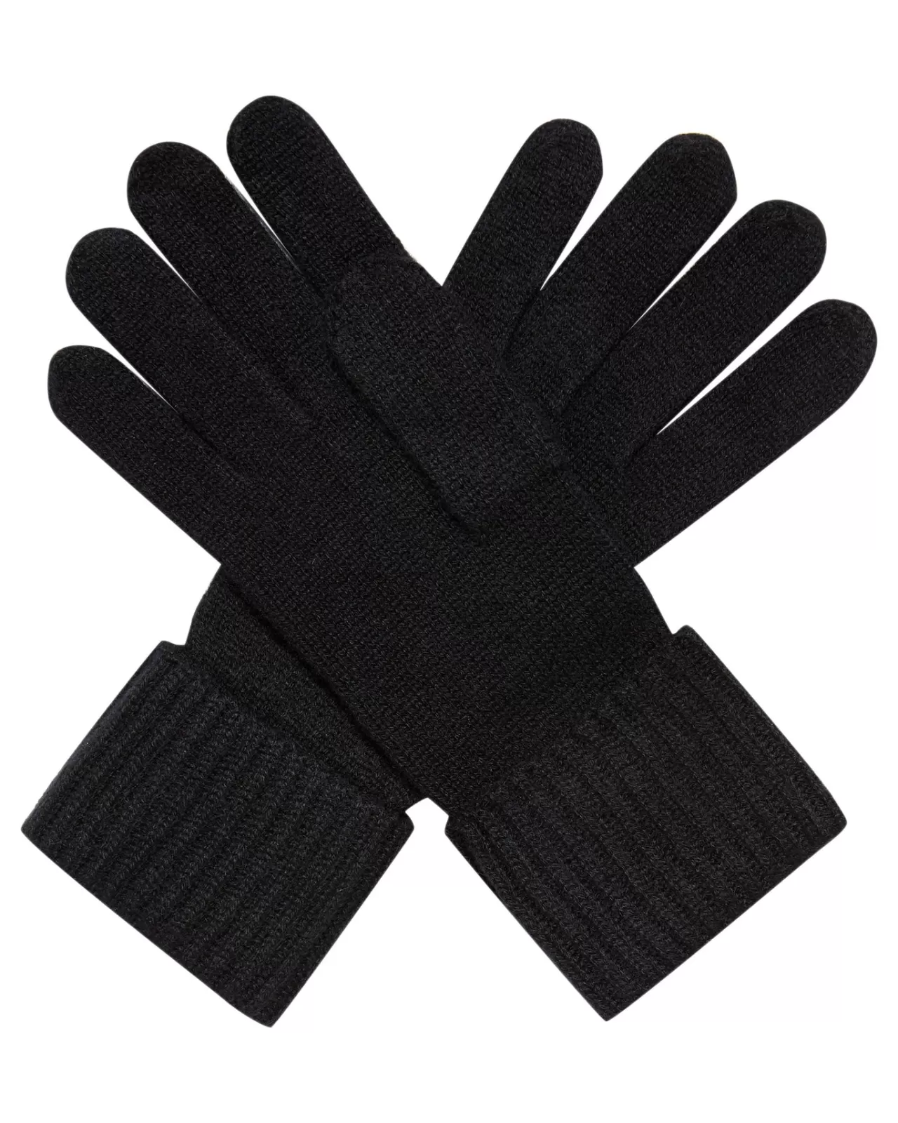 Women N.Peal Gloves | Women'S Ribbed Cashmere Gloves