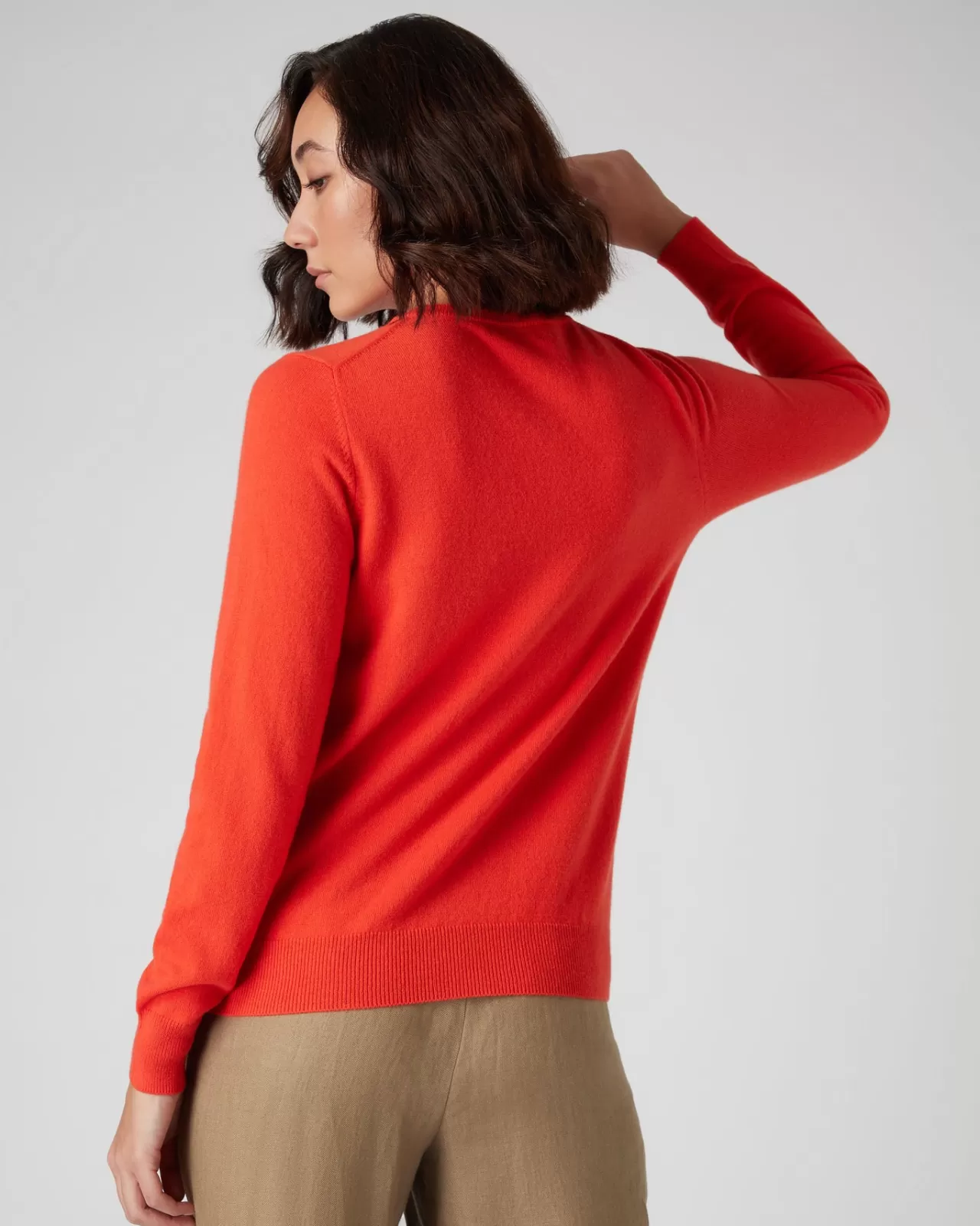 womens_round_neck_cashmere_cardigan_3-3.webp Women N.Peal Cardigans | Women'S Round Neck Cashmere Cardigan