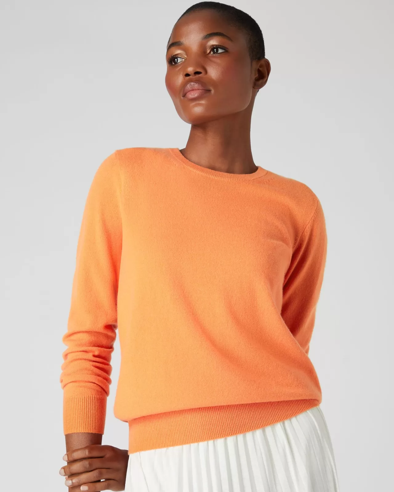 Women N.Peal Round Necks | Women'S Round Neck Cashmere Jumper