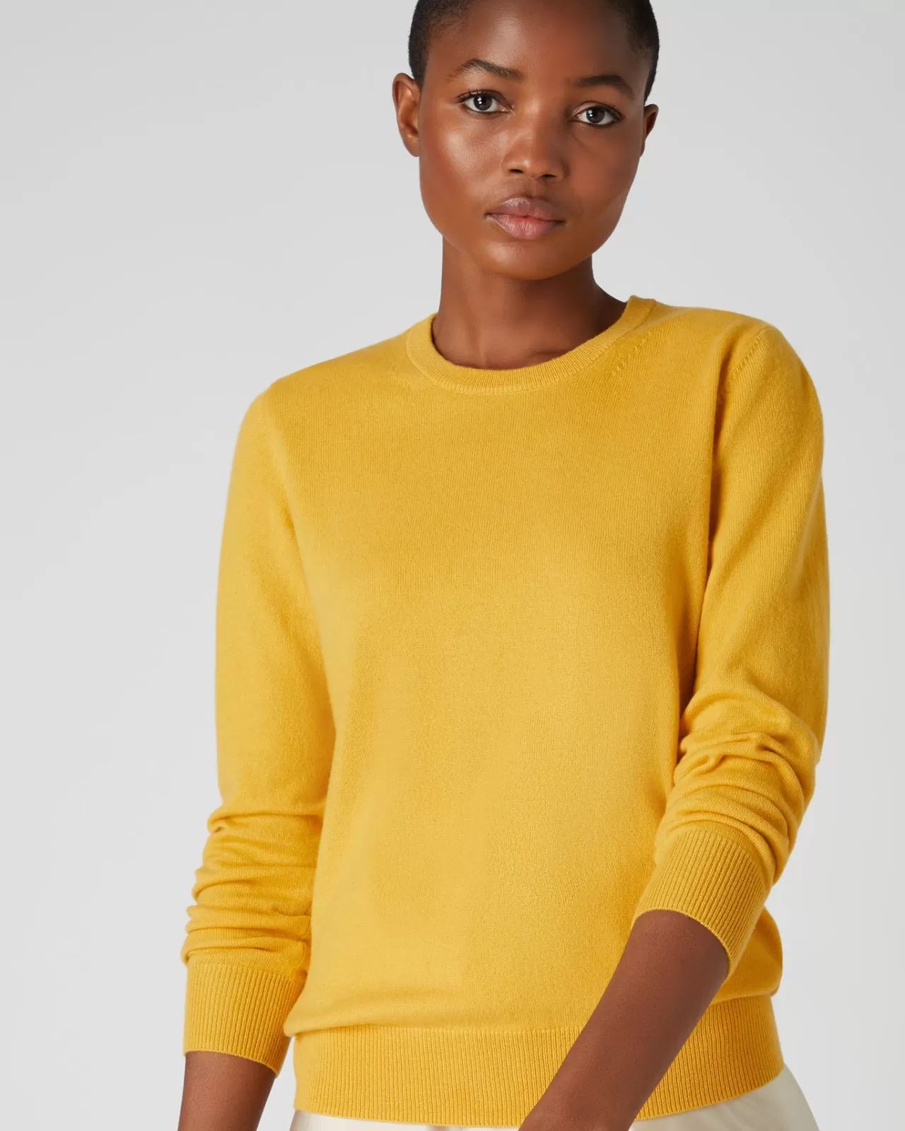 Women N.Peal Round Necks | Women'S Round Neck Cashmere Jumper