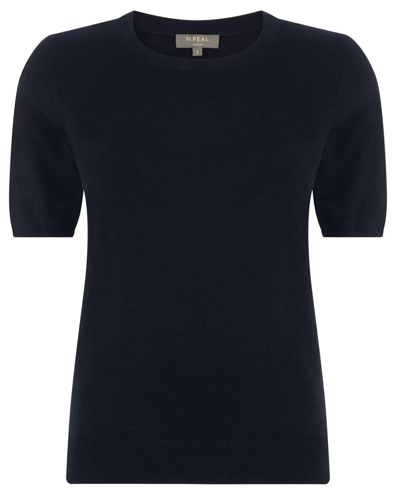 Women N.Peal Tops & T-Shirts | Women'S Round Neck Cashmere T Shirt