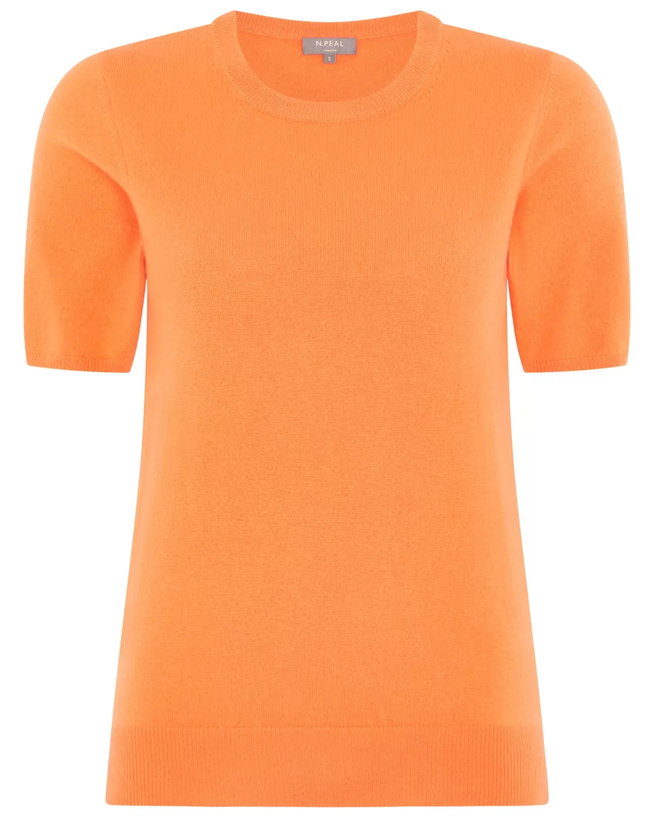 Women N.Peal Tops & T-Shirts | Women'S Round Neck Cashmere T Shirt