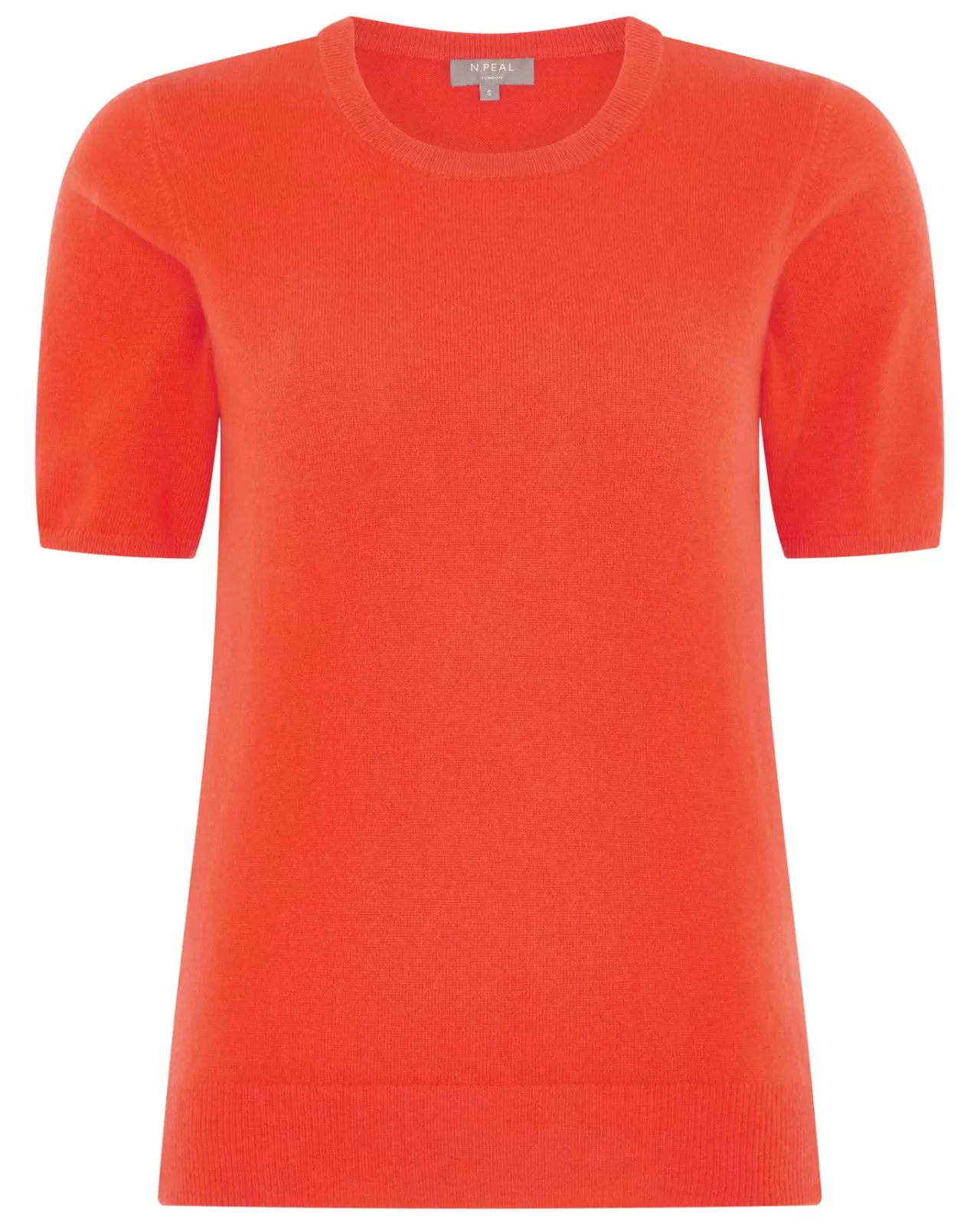 Women N.Peal Tops & T-Shirts | Women'S Round Neck Cashmere T Shirt