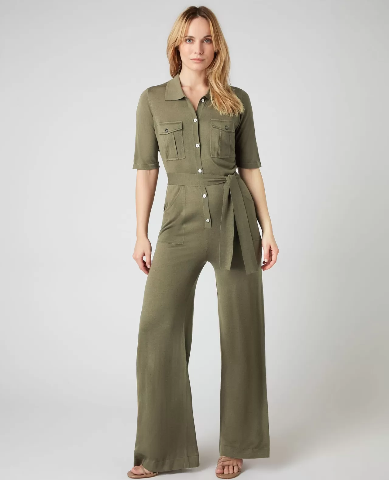 Women N.Peal Leggings & Trousers | Women'S Safari Jumpsuit