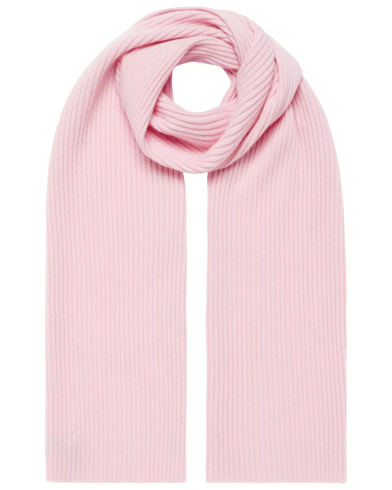 Women N.Peal Cashmere Scarves | Women'S Short Ribbed Cashmere Scarf