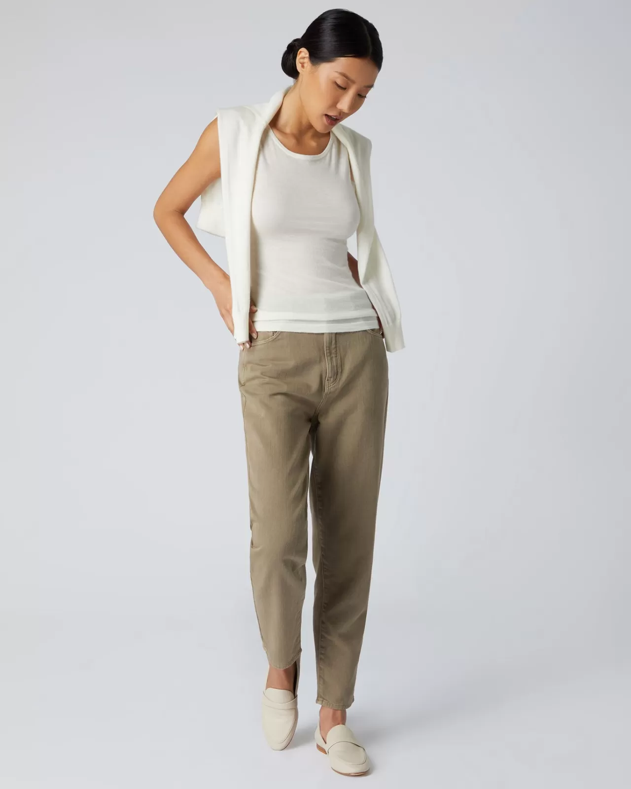 Women N.Peal Tops & T-Shirts | Women'S Superfine Cashmere Shell Top