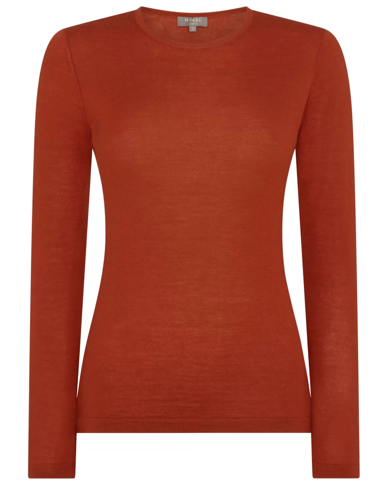 Women N.Peal Tops & T-Shirts | Women'S Superfine Long Sleeve Cashmere Top