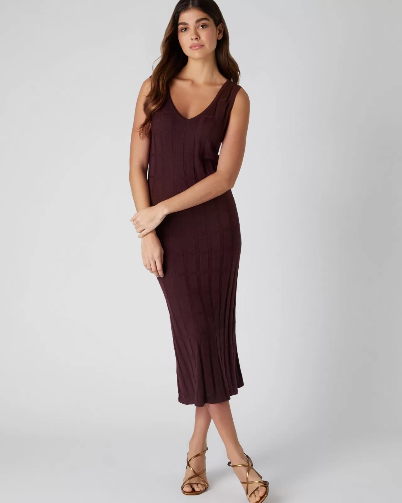 Women N.Peal Dresses & Skirts | Women'S Superfine Rib Dress