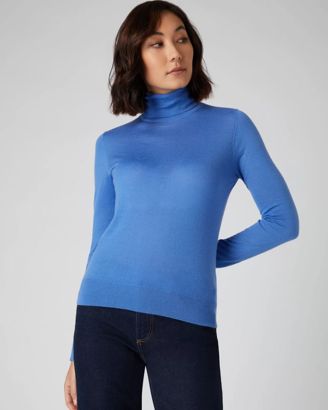 Women N.Peal Roll Necks | Women'S Superfine Roll Neck Cashmere Jumper