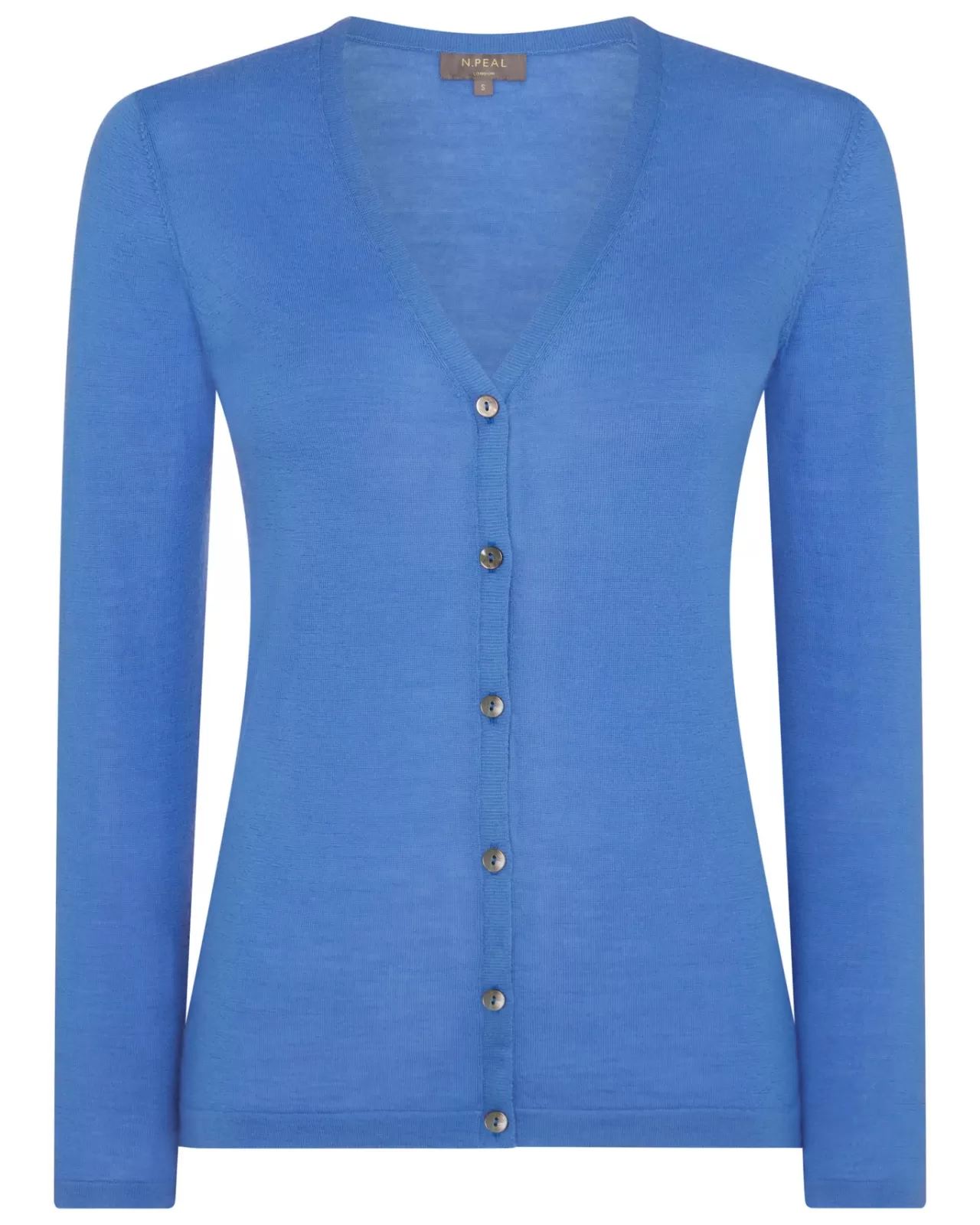 Women N.Peal Cardigans | Women'S Superfine V Neck Cashmere Cardigan