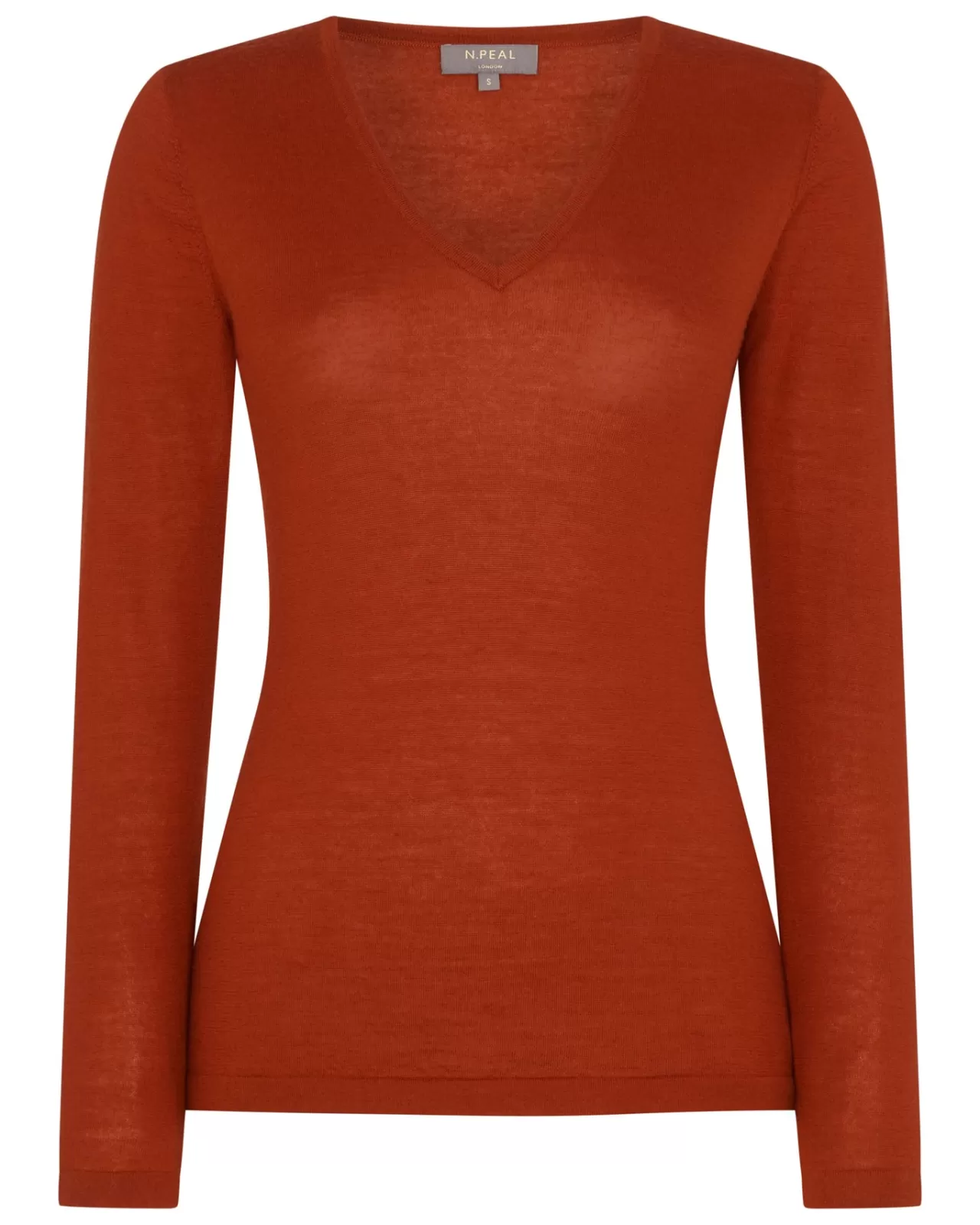 Women N.Peal V Necks | Women'S Superfine V Neck Cashmere Jumper