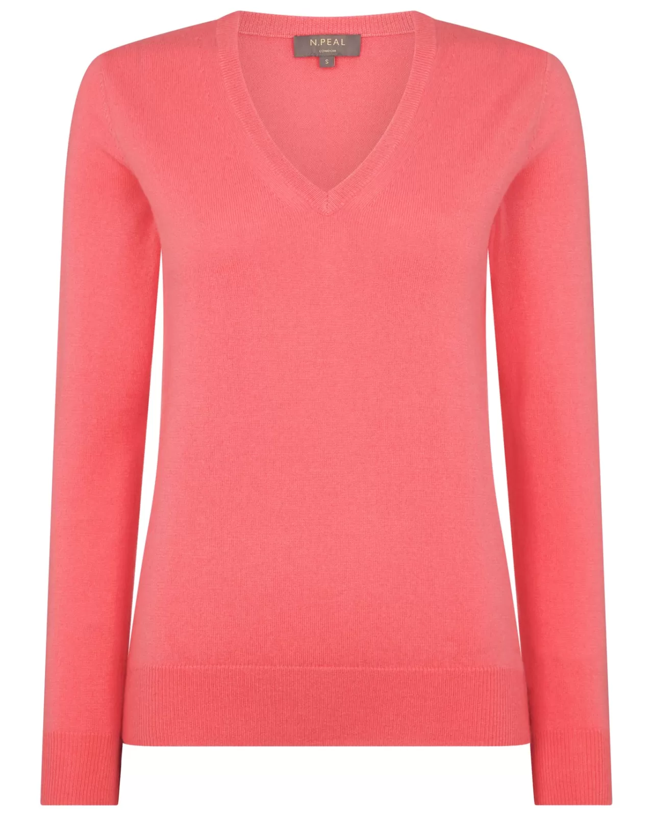 Women N.Peal V Necks | Women'S V Neck Cashmere Jumper