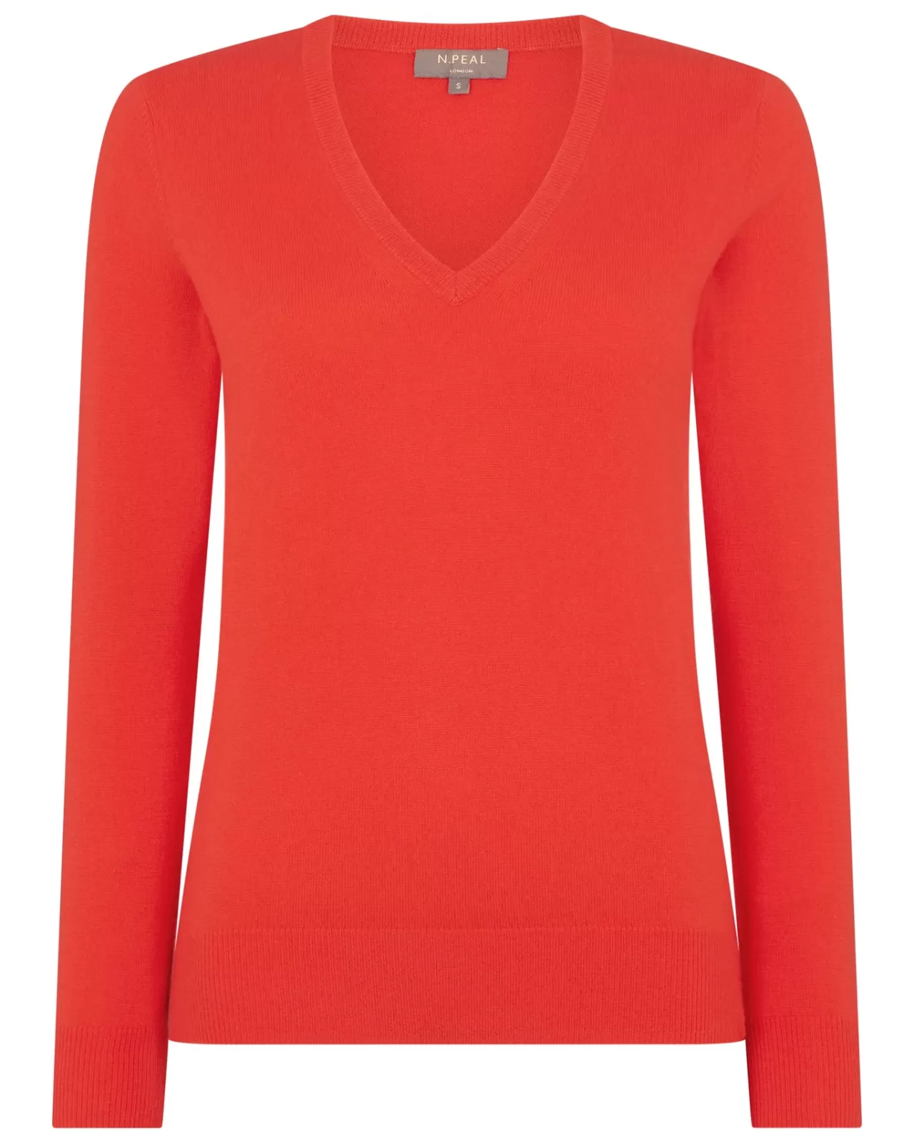 Women N.Peal V Necks | Women'S V Neck Cashmere Jumper