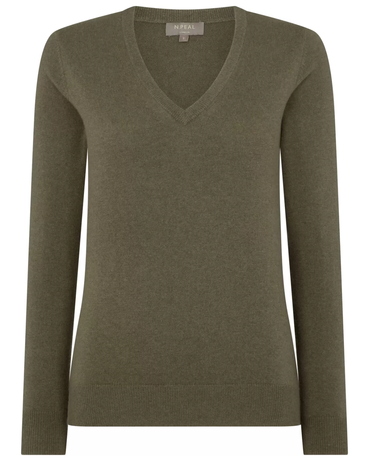 Women N.Peal V Necks | Women'S V Neck Cashmere Jumper