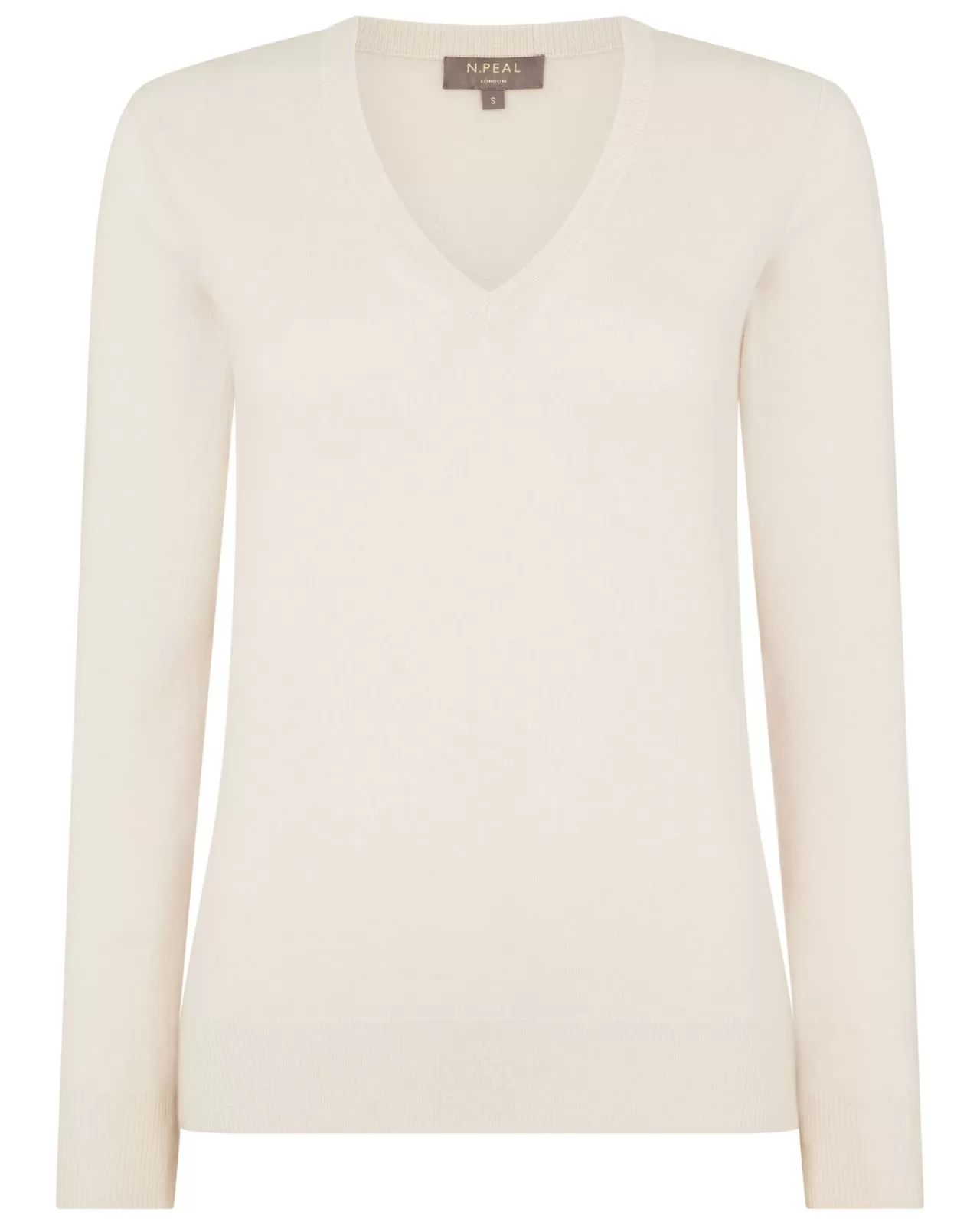 Women N.Peal V Necks | Women'S V Neck Cashmere Jumper