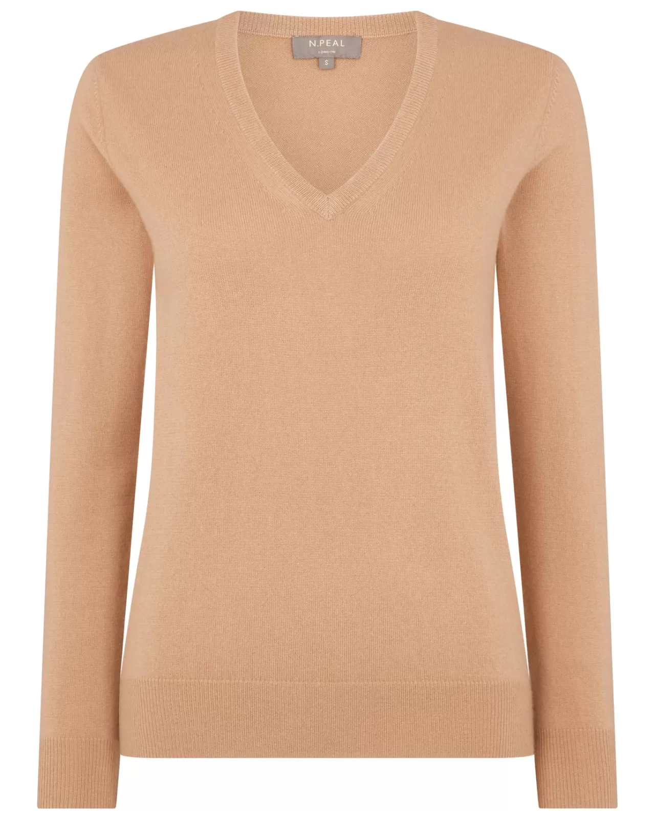 Women N.Peal V Necks | Women'S V Neck Cashmere Jumper