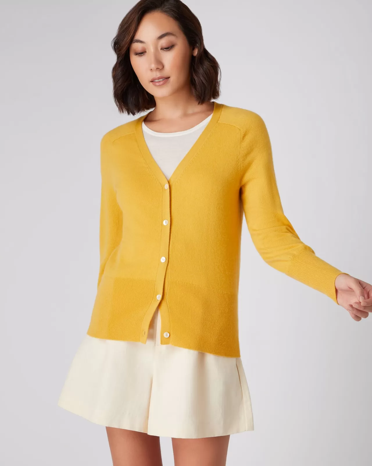 Women N.Peal Cardigans | Women'S V Necked Cashmere Cardigan