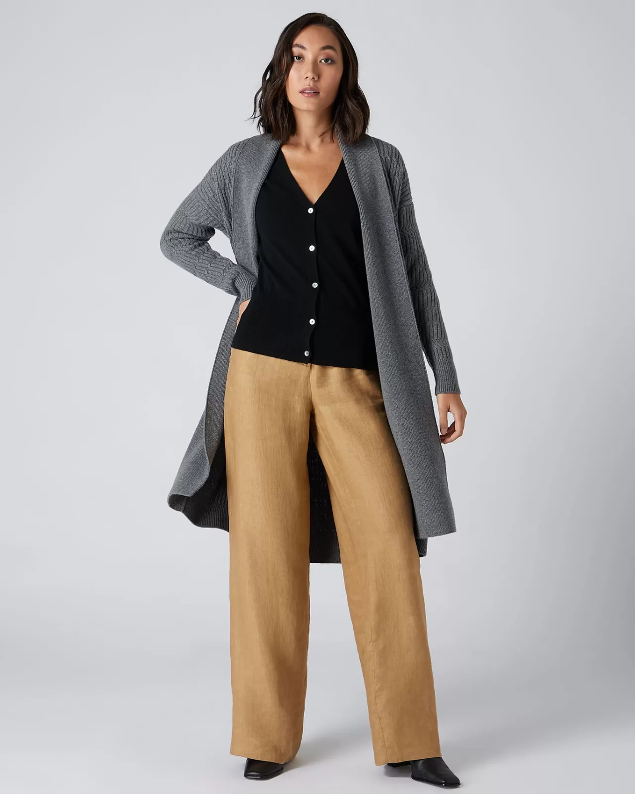 Women N.Peal Cardigans | Women'S V Necked Cashmere Cardigan