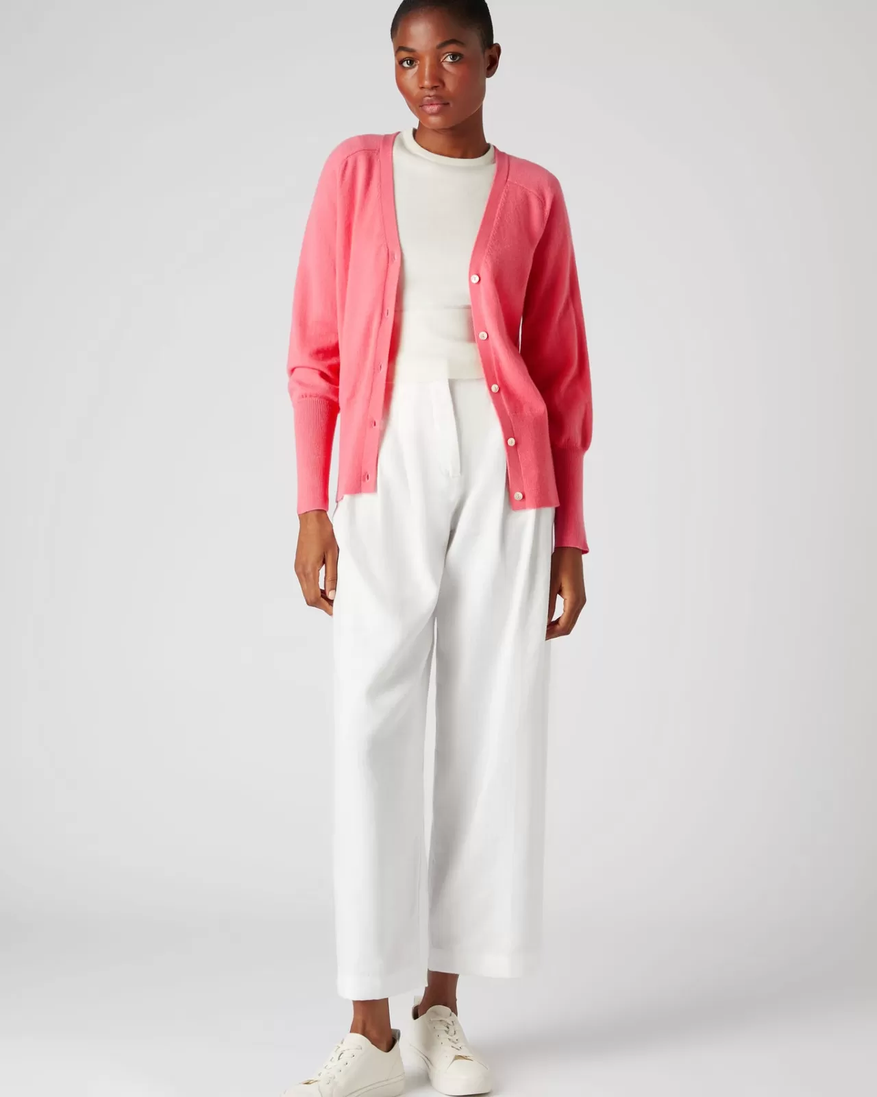 Women N.Peal Cardigans | Women'S V Necked Cashmere Cardigan